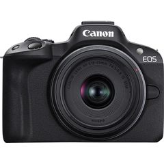Digital Camera Canon EOS R50 Mirrorless Camera with 18-45mm Lens (Black)