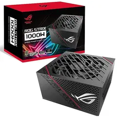 კვების ბლოკი ASUS PSU ROG STRIX (1000W), >90%, 80+ Gold, 135мм, 1xMB 24pin(20+4), 2xCPU 8pin(4+4), 8xMolex, 8xSATA, 6xPCIe 8pin(6+2), Fully Modular, ROG-STRIX-1000G  - Primestore.ge