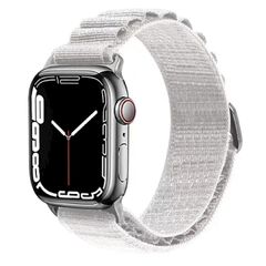 სმარტ საათის სამაჯური Wiwu 42/44/45/49 Nylon, Apple Watch Strap, White  - Primestore.ge