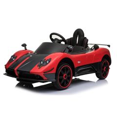 Children's electric car ASTON MARTIN DB11 with rubber tires, leather seat, PAGANI exact replica