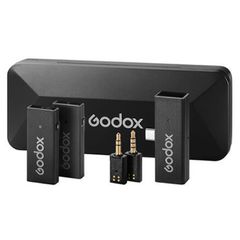 მიკროფონი Godox 2.4GHz Wireless Microphone System MoveLink Mini UC Kit2  - Primestore.ge