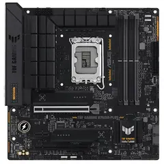 დედა დაფა ASUS Motherboard TUF GAMING B760M-PLUS s1700 B760 4xDDR5 M.2 HDMI DP mATX  - Primestore.ge