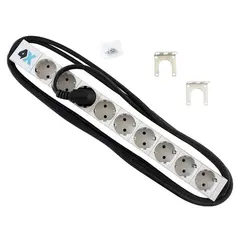 დამაგრძელებელი ‎4X-Racks 4PDU-09SCHU, 19" PDU, 9 SCHUKO Sockets, No Switch  - Primestore.ge