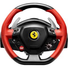 Computer steering wheel and pedals Thrustmaster Ferrari 458, Xbox One, Black/Red