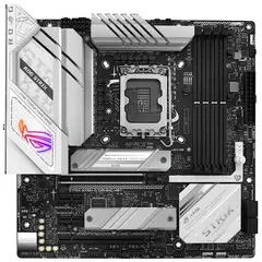 დედა დაფა ASUS Motherboard ROG STRIX B760-G GAMING WIFI s1700 B760 4xDDR5 M.2 HDMI DP Wi-Fi BT mATX  - Primestore.ge