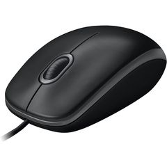 Mouse LOGITECH Mouse M100 - BLACK - USB - EMEA-914 - AKOYA HANGTAB BOX M100