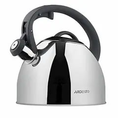 ჩაიდანი Ardesto Gemini, 2.5 l, grey, stainless steel  - Primestore.ge