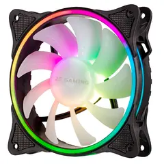 ქულერი 2E GAMING  Case fan (F120OI-ARGB), 120mm, 3+3pin 5V Aura, white blades, black frame,outer-inner LED  - Primestore.ge