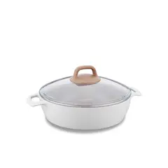 ქვაბი Korkmaz A2982 Gusto Ceramic Low Casserole 26x7  - Primestore.ge