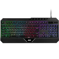 კლავიატურა 2E GAMING Membrane keyboard KG315 110key, USB-A, EN/UA, RGB, black  - Primestore.ge