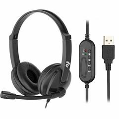 Headphone 2E PC Headset CH12, On-Ear, USB