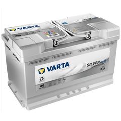 Battery VARTA SIL AGM A6 80 A*s R+