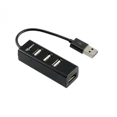 ადაპტერი SBOX H-204 BLACK / USB-2.0 4 PORT  - Primestore.ge