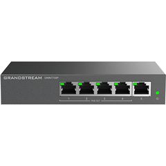 სვიჩი Grandstream GWN7701PA, Unmanaged Network Switch, 8x GbE RJ45, 8x PoE 802.3 af/at, Internal PSU  - Primestore.ge