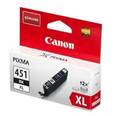 კარტრიჯი Canon CLI-451XL BK Black for PIXMA IP7240, iP8740, iX6840, MG5440, MG5540, MG5640, MG6340, MG6440, MG6640, MG7140, MG7540, MX924 ( 450 Pages)  - Primestore.ge