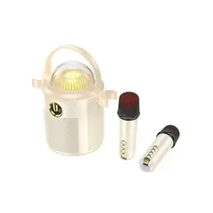 დინამიკი Hoco BS59 Pearlescent BT speaker with mic , beige  - Primestore.ge