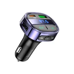 მანქანის დამტენი Hoco E70 PD30W+QC3.0 car BT FM transmitter Magic Night  - Primestore.ge
