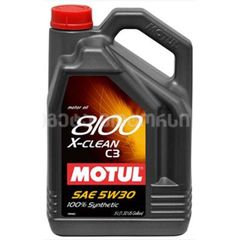 Oil MOTUL 8100 X-CLEAN+ 5W30 5L