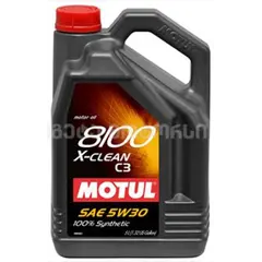 ზეთი MOTUL 8100 X-CLEAN+ 5W30 5L  - Primestore.ge