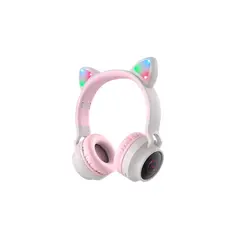 ყურსასმენი Hoco W27 Cat ear wireless headphones GREY  - Primestore.ge