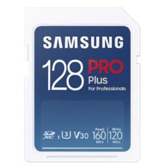 Memory card Samsung Pro Plus U3 V30 SDXC UHS-I 128GB class 10 MB-SD128K