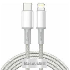 Cable Baseus High Density Braided Fast Charging Data Cable Type-C to Lightning 20W 2m CATLGD-A02