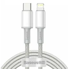 კაბელი Baseus High Density Braided Fast Charging Data Cable Type-C to Lightning 20W 2m CATLGD-A02  - Primestore.ge