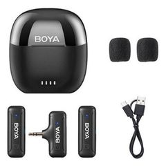 მიკროფონი Boya BY-WM3T-M2 Mini 2.4GHz Wireless Microphone  - Primestore.ge