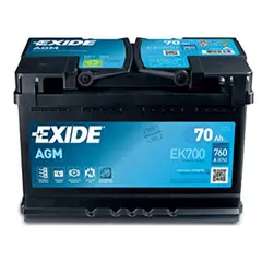 აკუმულატორი Exide AGM EK700 70 ა*ს R+  - Primestore.ge