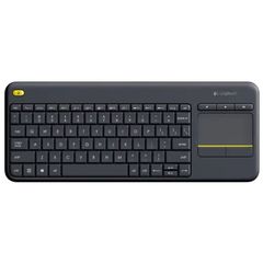 კლავიატურა LOGITECH K400 Plus Wireless Touch Keyboard - BLACK - US INT'L  - Primestore.ge