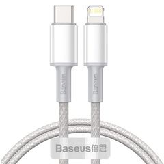 Cable Baseus High Density Braided Fast Charging Data Cable Type-C to Lightning 20W 1m CATLGD-02