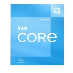 Processor Intel Core I3-12100F 3.3GHz Turbo Boost 4.3GHz 12MB LGA1700