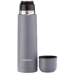 თერმოსი Ardesto Vacuum flask Bright City, 500ml, stainless steel, grey  - Primestore.ge