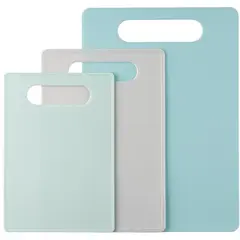 საჭრელი დაფა Ardesto Cutting board set Gemini Gourmet, 3pcs, 25х17.6cm, 28.8х19.6cm, 35.2х24.8cm, plastic  - Primestore.ge