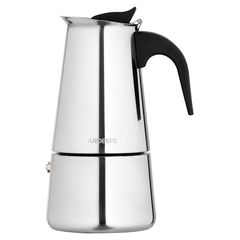 ყავის მადუღარა Ardesto Coffee Maker Gemini Apulia, 0.3l, 6 cups, stainless steel  - Primestore.ge