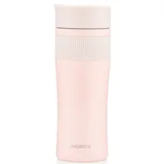 თერმოსი Ardesto Travel mug CaldoCup, 450ml, stainless steel, pink  - Primestore.ge