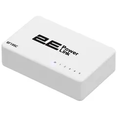 სვიჩი 2E PowerLink Switch SF105C 5xFE, Unmanaged  - Primestore.ge