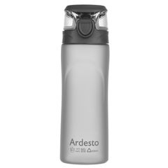 წყლის ბოთლი Ardesto Bottle, 600ml, plastic, grey  - Primestore.ge