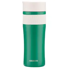 თერმოსი Ardesto Travel mug CaldoCup, 450ml, stainless steel, green  - Primestore.ge