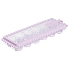 ყინულის ფორმა Ardesto Ice tray with lid Fresh Cylinder, 27х9.5х3.8cm, silicone, plastic, lilac  - Primestore.ge