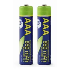 ელემენტი Gembird EG-BA-AAA8R-01 Rechargeable AAA batteries 850mAh 2-Pack  - Primestore.ge