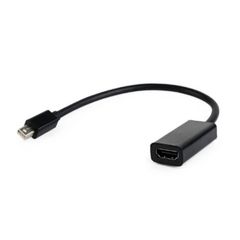 Adapter Gembird A-mDPM-HDMIF-02 Mini DisplayPort to HDMI adapter cable Black