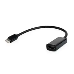 ადაპტერი Gembird A-mDPM-HDMIF-02 Mini DisplayPort to HDMI adapter cable Black  - Primestore.ge