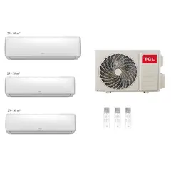 კონდიციონერი MULTI SPLIT TCL FMA-27I3HD/DVO OUTDOOR + FMA-09CHSD/XA73I(INDOOR) (2pc) + FMA-18CHSD/XA73I(INDOOR) 100-120 M2  - Primestore.ge