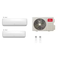კონდიციონერი MULTI SPLIT TCL FMA-18I2HD/DVO OUTDOOR + FMA-09CHSD/XA73I(INDOOR) + FMA-18CHSD/XA73I(INDOOR) 70-90 M2  - Primestore.ge