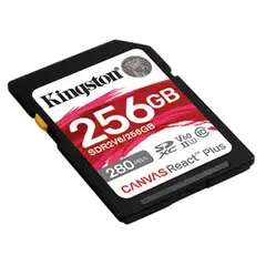 ფლეშ ბარათი Kingston Canvas React Plus 256 GB Class 10/UHS-II  - Primestore.ge