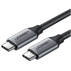 USB კაბელი UGREEN US161 (50751), USB 3.1 Type-c To Type-c Cable, 1.5m, Black  - Primestore.ge