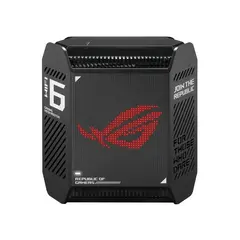 Wi-Fi როუტერი ASUS ROG Rapture GT6 AX10000 AiMesh 1 Pack Tri-band (2.4 GHz / 5 GHz / 5 GHz) Wi-Fi 6 (802.11ax) Black 4 Internal  - Primestore.ge
