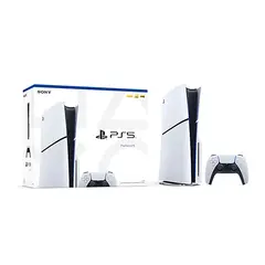 სათამაშო კონსოლი PlayStation 5 Slim Disc Version - White/A  - Primestore.ge