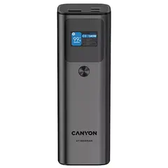 პორტატული დამტენი Canyon CNE-CPB2010DG, 27000mAh, USB Type-C, USB, Power Bank, Dark Grey  - Primestore.ge